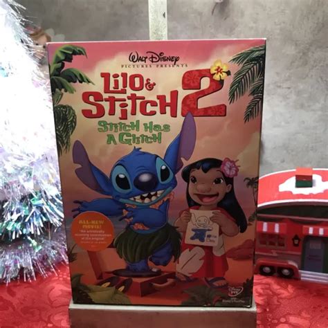 Lilo Stitch Stitch Has A Glitch Dvd With Slipcover Animated Disney