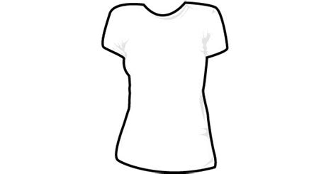 Plain T Shirt Outline Clipart Best