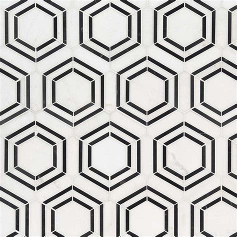 Vector illustration of moroccan tiles seamless pattern. Georama Nero Geometric Tiles | Patterned Wall Tile | Glass ...