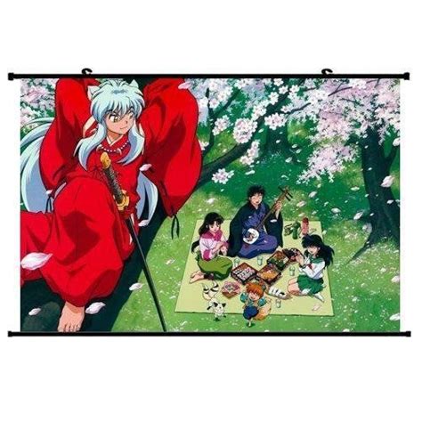 1 X Inuyasha Anime Wall Scroll Poster 2416 Support Customized
