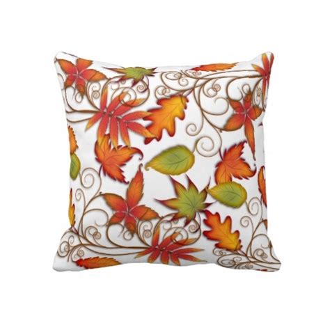 Autumn Leaves Throw Pillow Buy It Autumnleaves