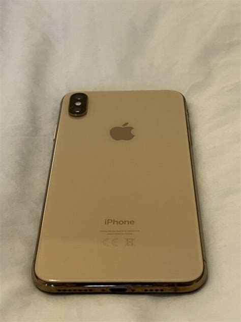 Apple Iphone Xs Max 64gb Gold Unlocked A2101 Gsm For Sale