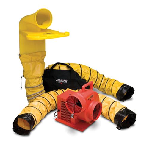 Confined Space Ventilation Centrifugal Blower Kit Allegro Industries
