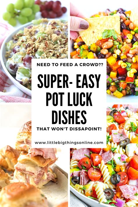 Super Easy Pot Luck Dishes Potluck Dishes Potluck Recipes Best Potluck Dishes