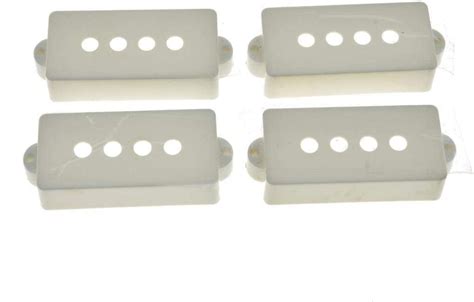 Dopro 4 Pack P Bass Pickup Covers 4 String Bass Pickup Covers For