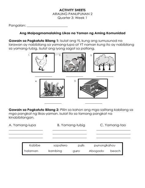 6 Pdf Printable Worksheet About Uri Ng Pangungusap Hd Docx Download Images