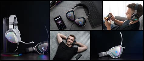 Rog Delta White Edition Headsets And Audio Rog Global