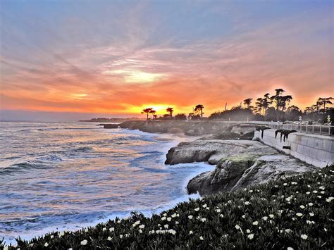 Santa Cruz Sunset Photograph By Ron Cotter Fine Art America