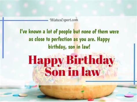 35 Cool And Creative Happy Birthday Wishes For Son In Law