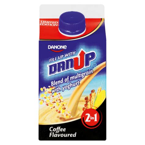 Danone DanUp 2-In-1 Coffee Flavoured Blend Of Multigrain With Yoghurt 450g | Yoghurt Drinks ...