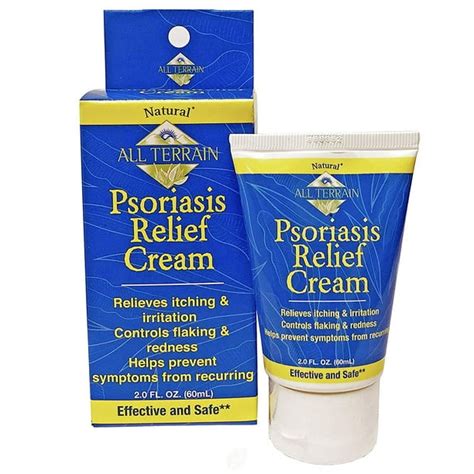 Psoriasis Relief Cream 2 Oz By All Terrain Pack Of 2