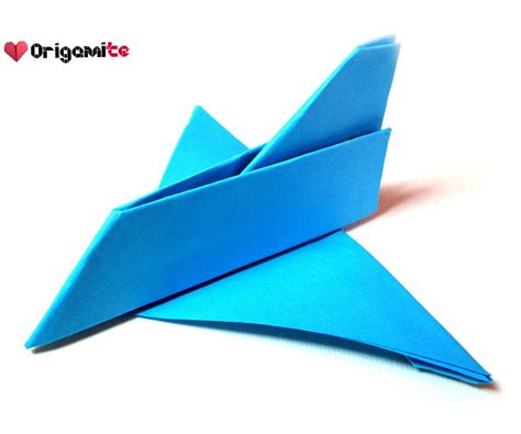 Easy Origami Airplane