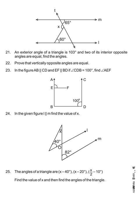 Class 9 Maths Lines And Angles Notes All Important Notes