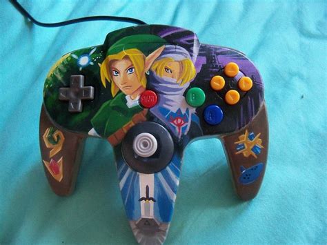 Custom Made Zelda N64 Controller Legend Of Zelda Zelda
