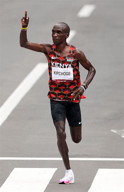 Kipchoge Wins The Mens Marathon At The Tokyo Olympics