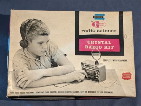 Vintage Remco Radio Science Am Crystal Radio Set No106 In Box Ebay