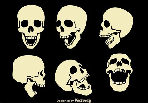 Skull Vectors 93153 Vector Art At Vecteezy