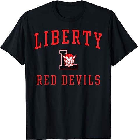 Liberty High School Red Devils T Shirt C1 Clothing