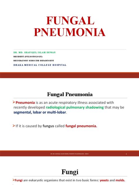 Fungal Pneumonia Pdf