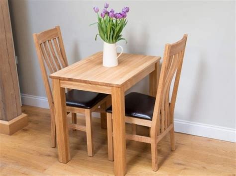 2 Person Kitchen Table Solid Oak Dining Table Dining Table In