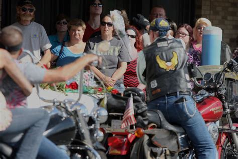 Gallery Hundreds Of Motorcycle Riders Pay Tribute To Fallen Gary