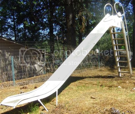 Vintage Playground Slide 16 Foot Long By 9 Foot High Retro Old