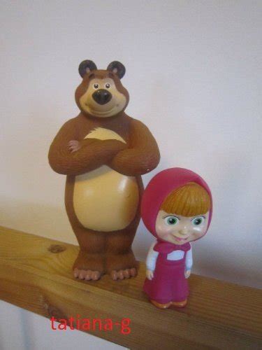Masha I Medved Masha And The Bear Rubber Toys Pricepulse