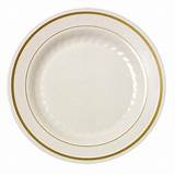Images of Ivory Plates With Gold Trim