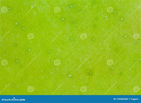 Texture Of Ripe Green Apple Peel Stock Photo Image Of Fruit Macro