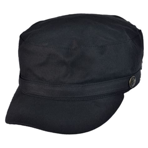 Jaxon Hats Herringbone Cotton Cadet Cap Cadet Caps