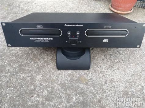 American Audio Dcd Pro 310 Mkii Dual Cd Player Kupujemprodajem