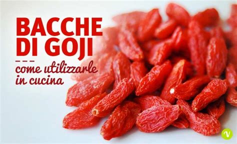 Maybe you would like to learn more about one of these? Bacche di Goji: come si mangiano? Ecco come usarle nelle ...