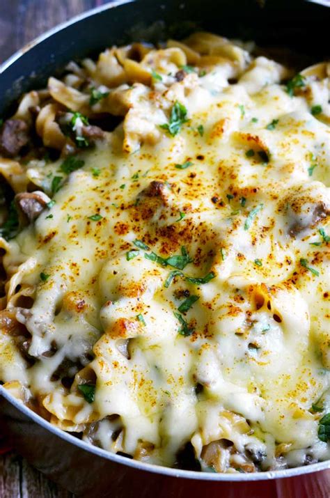 French Onion Beef Stroganoff All Of The Greateast Parts Of Your