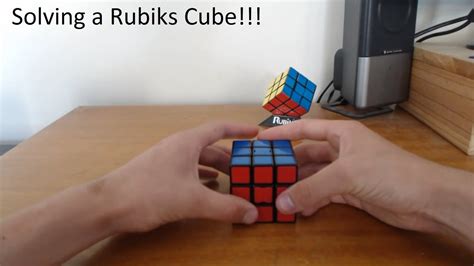 Solving The Rubiks Cube 3rd Layer Youtube