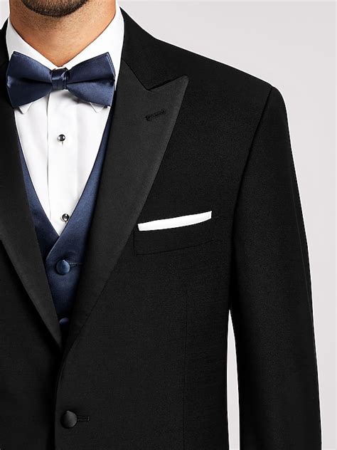 Peak Lapel Tuxedo One Button Calvin Klein Moores Clothing Moores