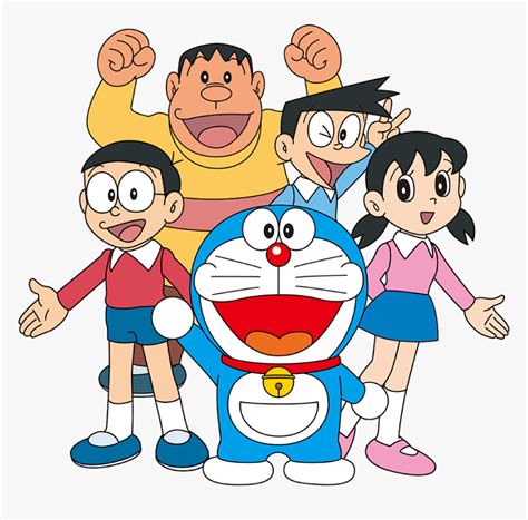 Doraemon Characters Drawing