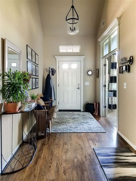 How I Got A High End Look For Less Entryway Before And After Polished