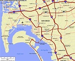 Map of San Diego California - TravelsMaps.Com