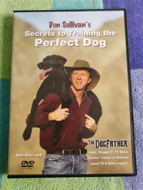Don Sullivans Secrets To Training The Perfect Dog Dvd 2 Disc Set 2008