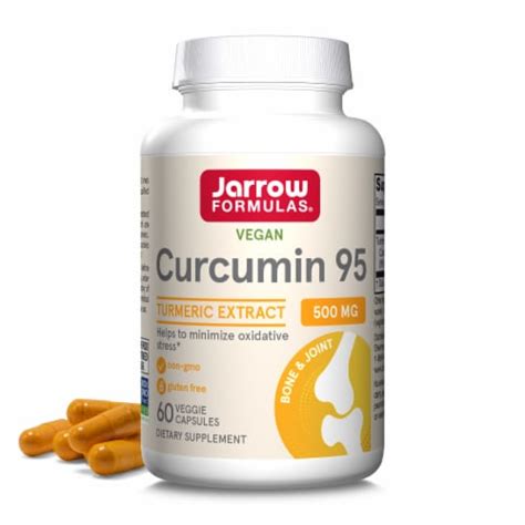 Jarrow Formulas® Curcumin Turmeric Extract Capsules 60 Ct 500 Mg