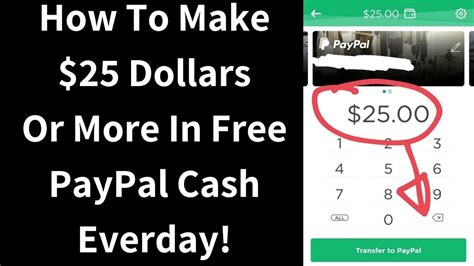 Sites like care.com and sittercity can help match you up with families. How To Make $25 Dollars Or More In Free PayPal Cash ...