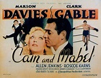 Cain and Mabel (1936) | Marion davies, Clark gable movies, Carole ...