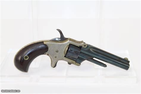 1870s Antique Deringer Sandw No 1 Style 22 Revolver