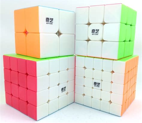 Cubo De Rubik Paquete 4 En 1 Marca Qi Yi 2x2 3x3 4x4 5x5 Mercado Libre