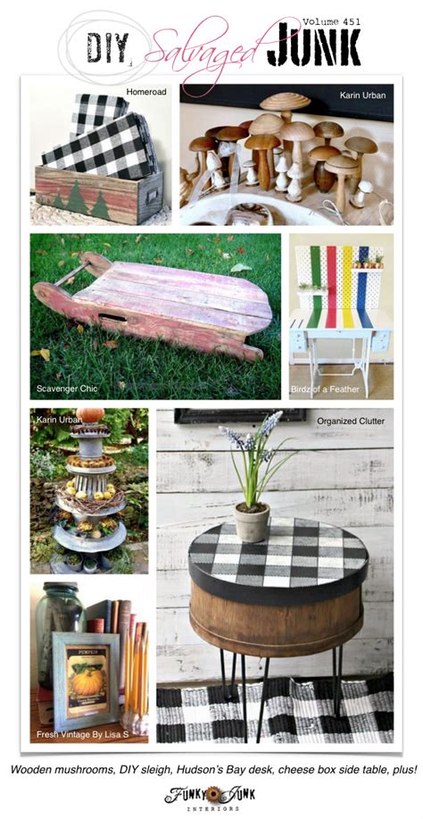 Diy Salvaged Junk Projects 451funky Junk Interiors