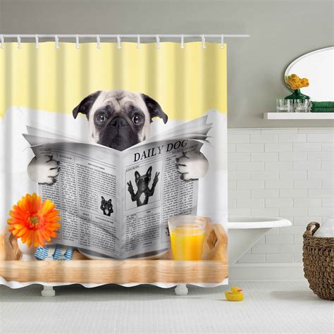 On the surface there are antique frays; Aliexpress.com : Buy CHARMHOME Funny Shower Curtain ...