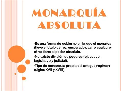 Monarquía absoluta