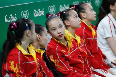 China Young Girl Gymnastic Team