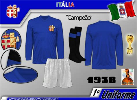 Italy Home Kit For The 1938 World Cup Finals Fifa Image Foot Italy
