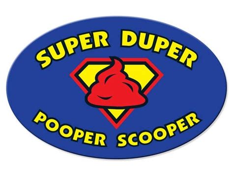 Car Magnet Super Duper Pooper Scooper Mollys Healthy Pet Food Market